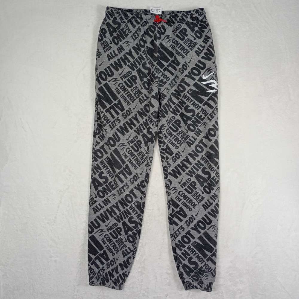 Nike Joggers Boys XL Grey All Over Print Russell‎ Westbrook Why Not Sweatpants